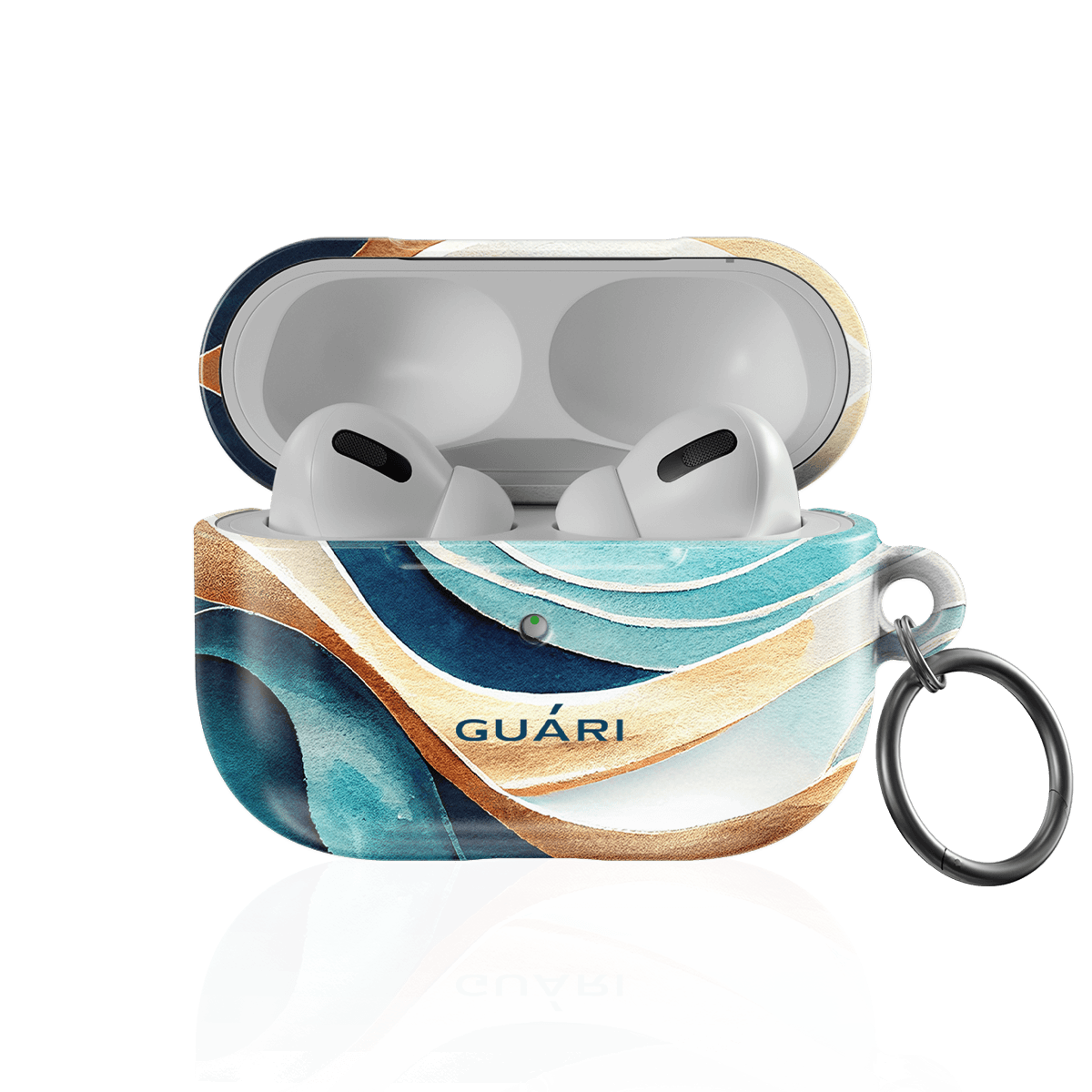 AQUA MARINE AIRPODS CASE