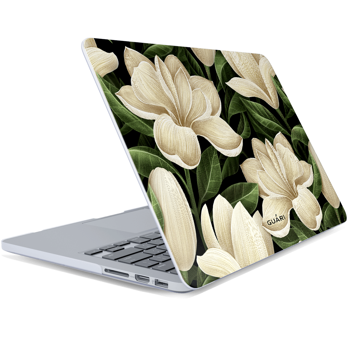 MAGNOLIA SNOWFALL MACBOOK CASE