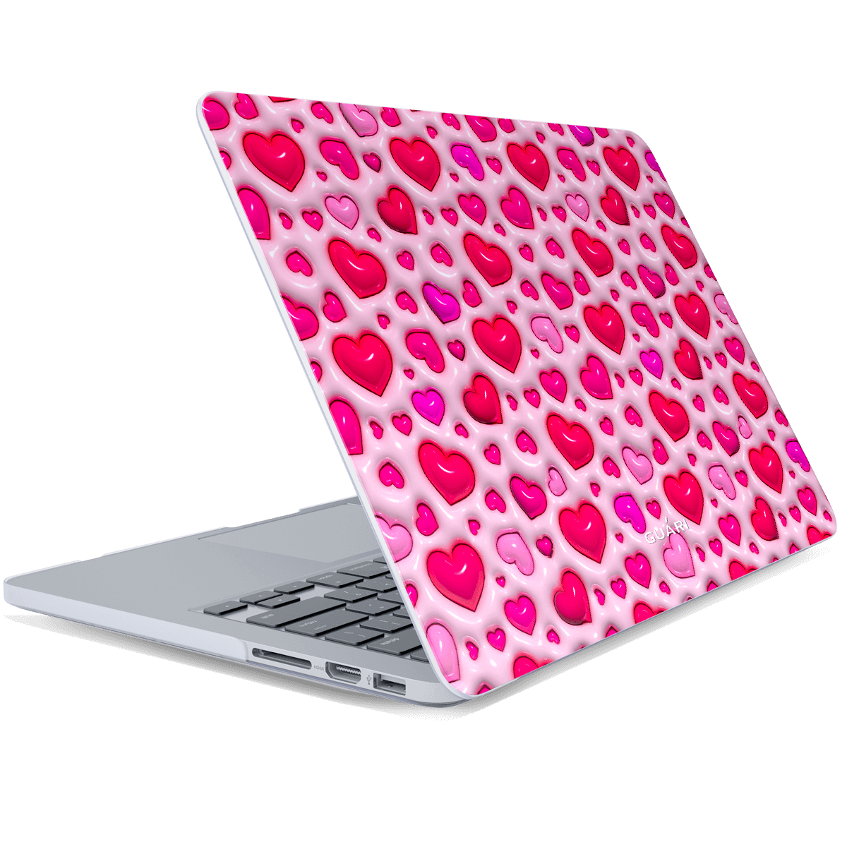 HEARTS PARTY MACBOOK CASE