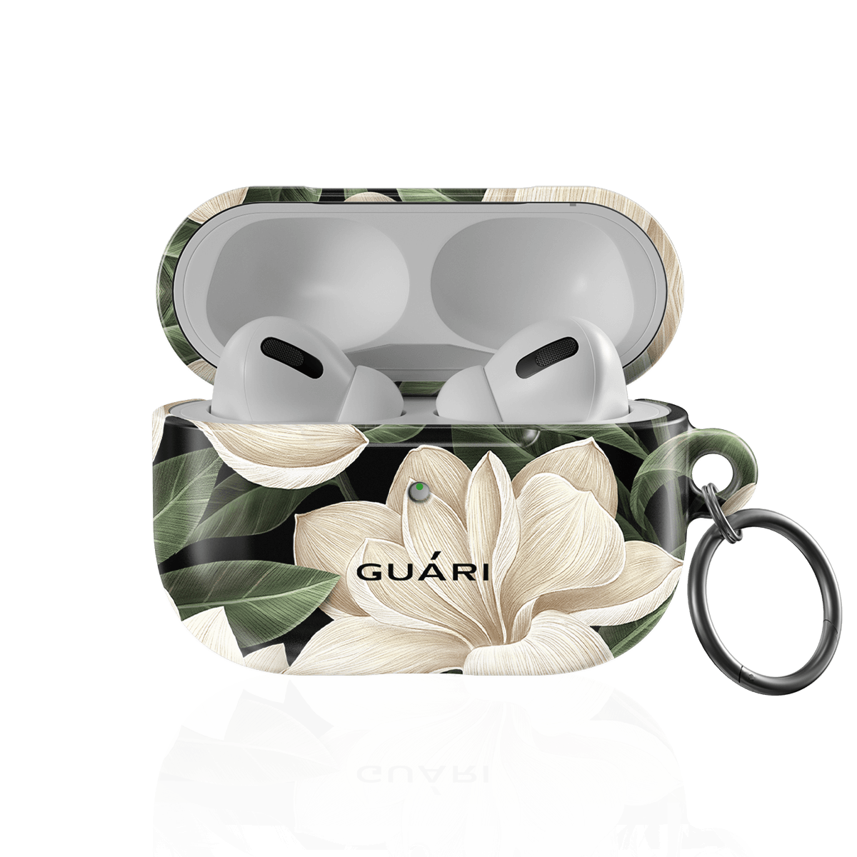 MAGNOLIA SNOWFALL AIRPODS CASE