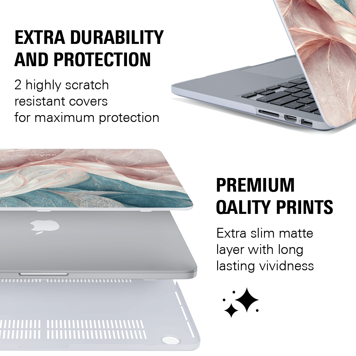 WATER HEARTBEAT MACBOOK CASE