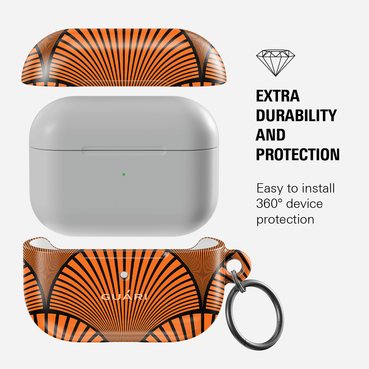 GOLDEN FAN AIRPODS 1/2 CASE