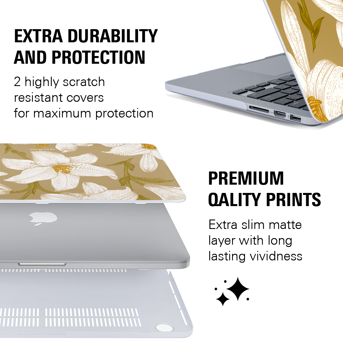 NUDE LILY MACBOOK CASE