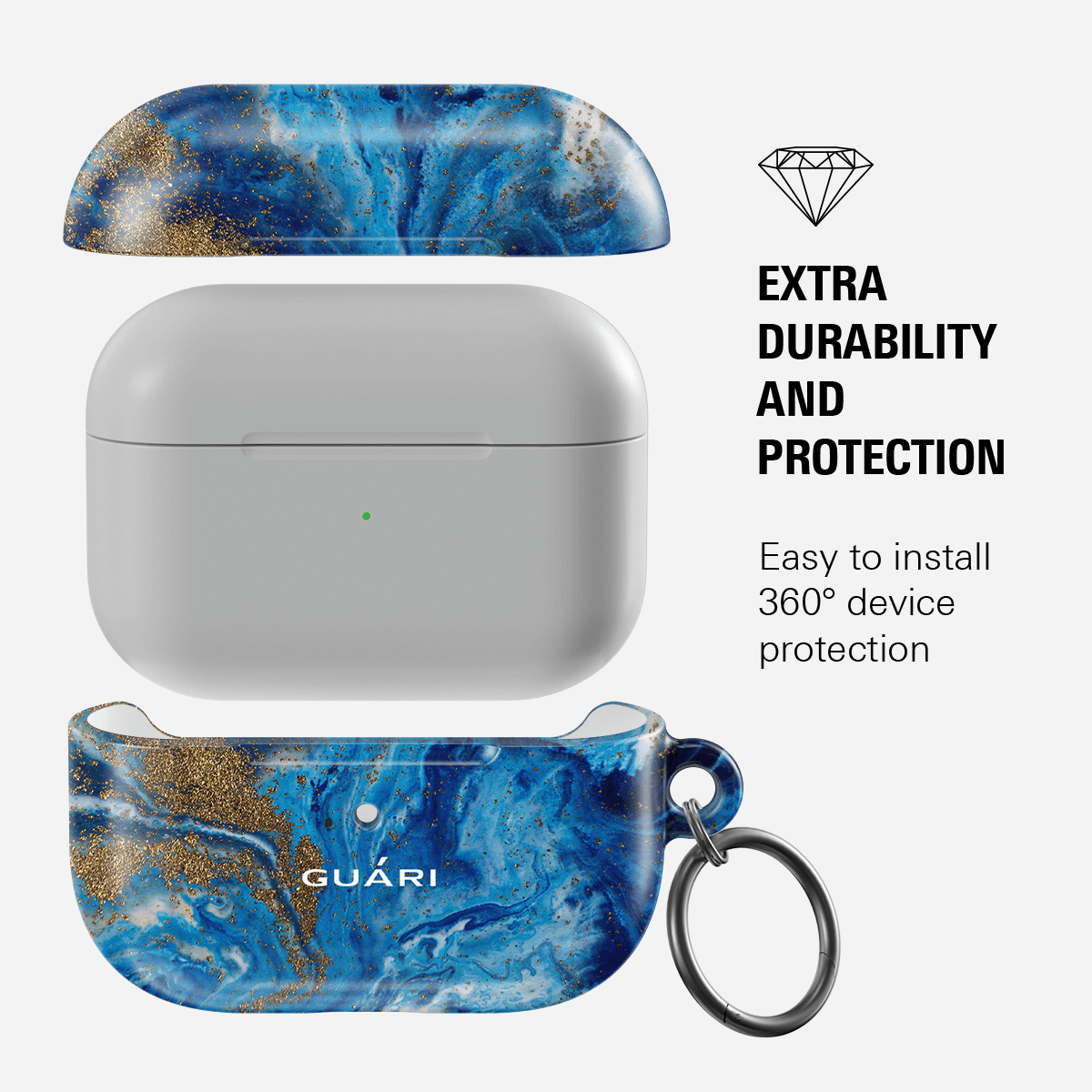 COSMIC SHIMMER AIRPODS 1/2 CASE
