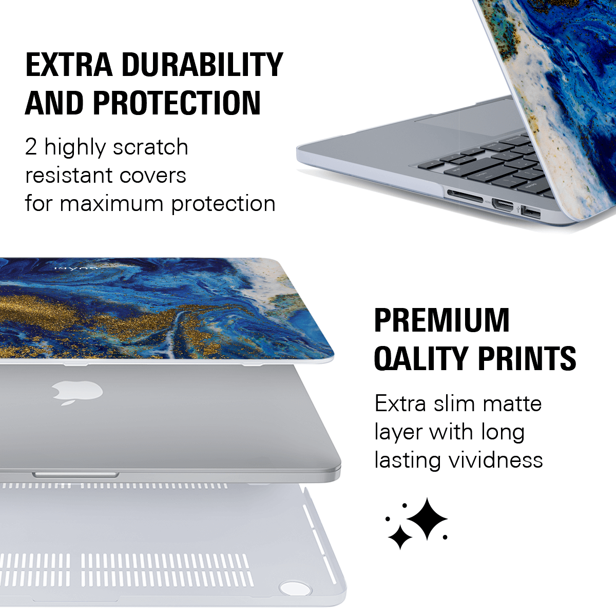 COSMIC SHIMMER MACBOOK CASE