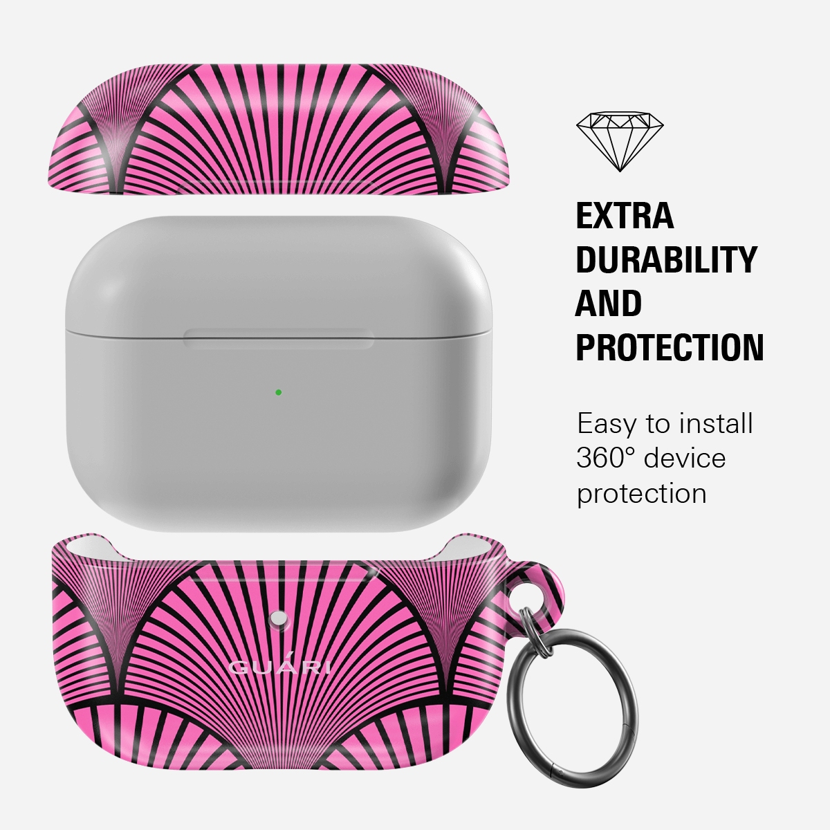 KABUKI GLAMOUR AIRPODS 1/2 CASE
