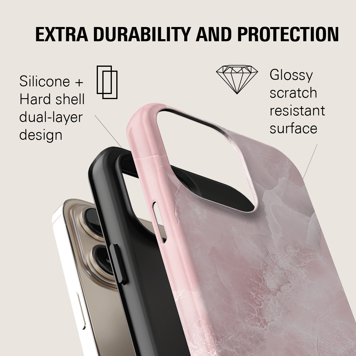 COTTON CANDY MAGSAFE PHONE CASE