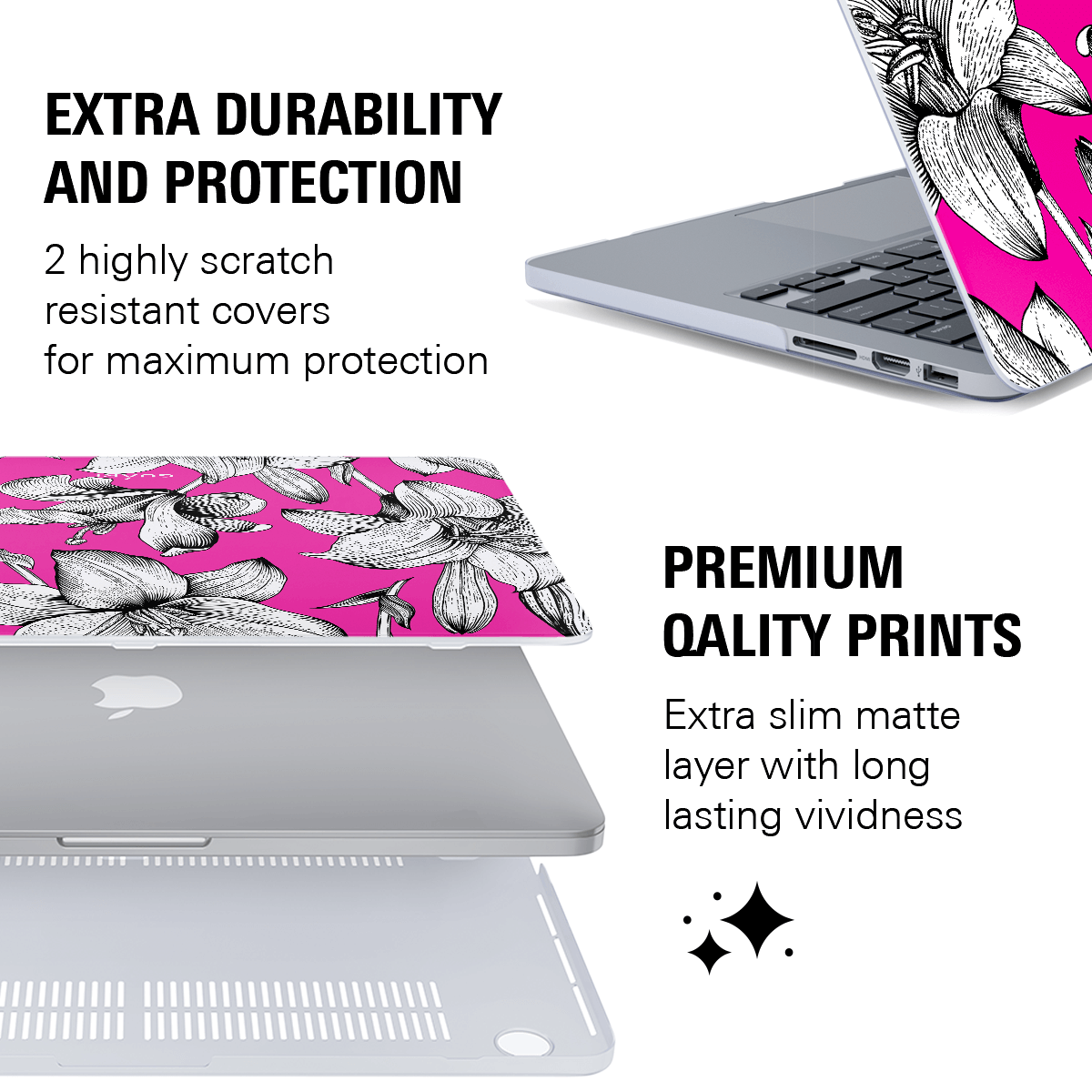 LILY ROMANCE MACBOOK CASE