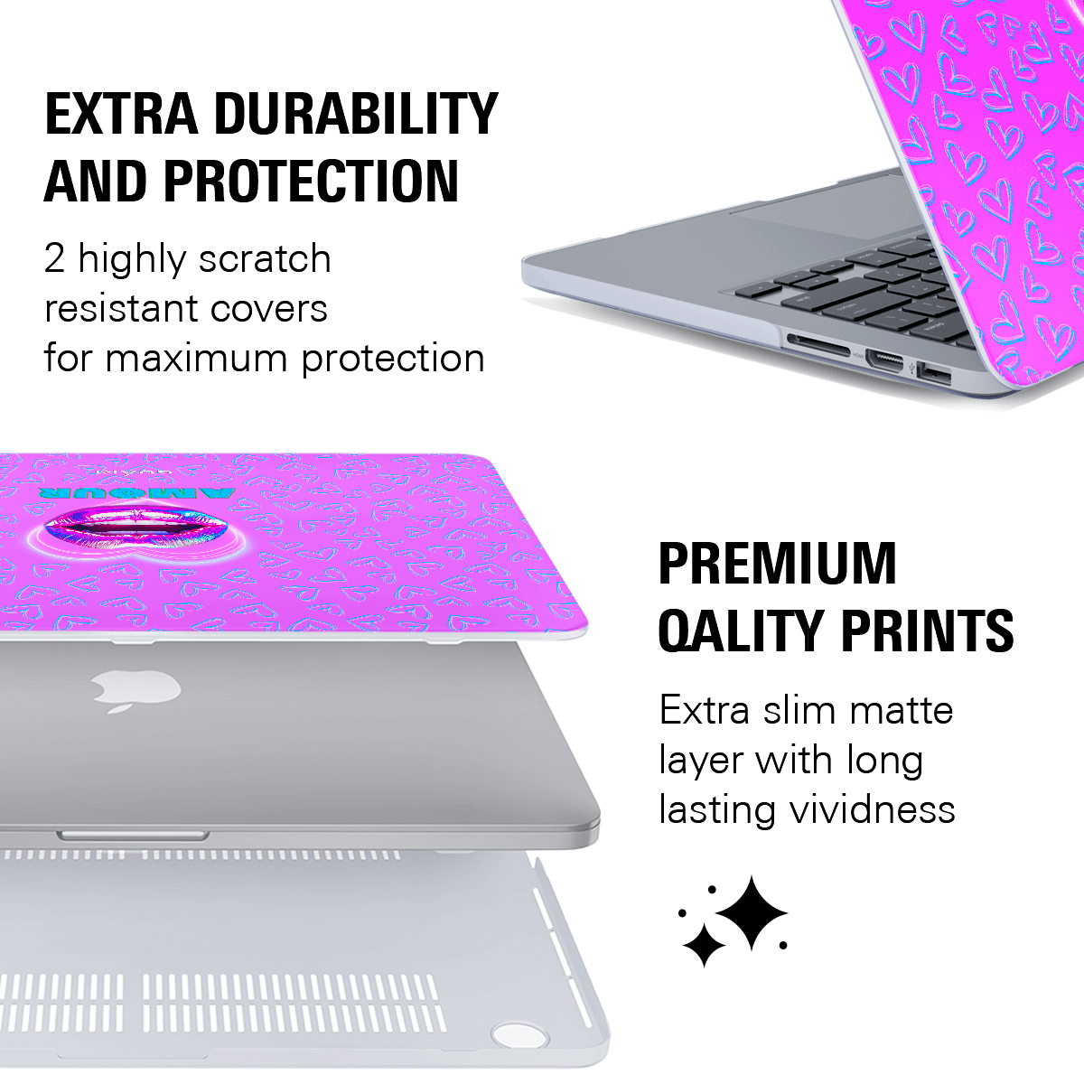 NEON PLEASURE MACBOOK CASE