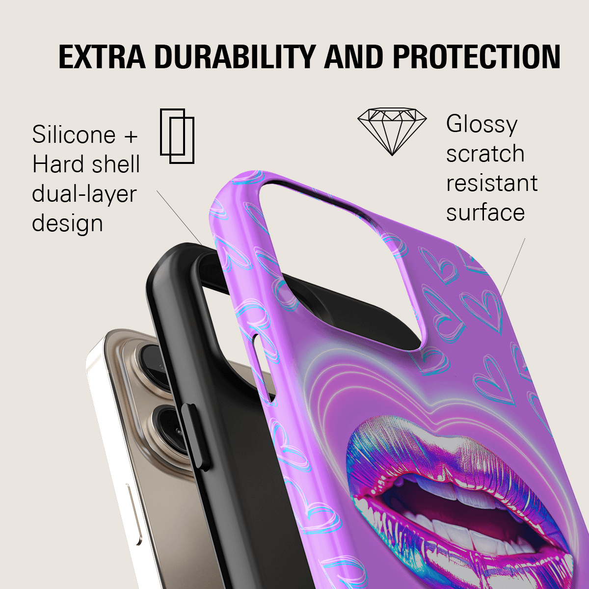 NEON PLEASURE MAGSAFE PHONE CASE