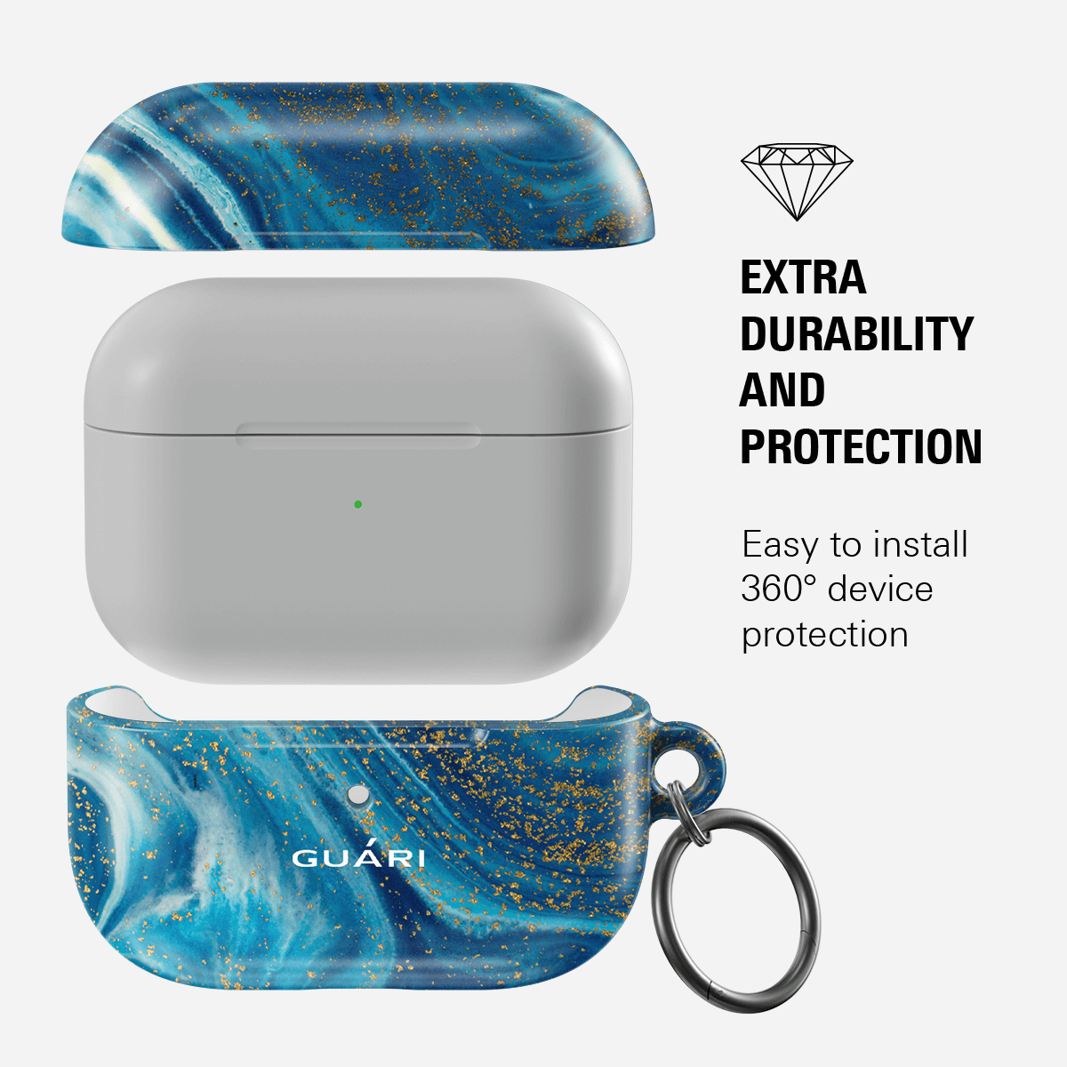 OCEANIC OPULENCE AIRPODS 1/2 CASE