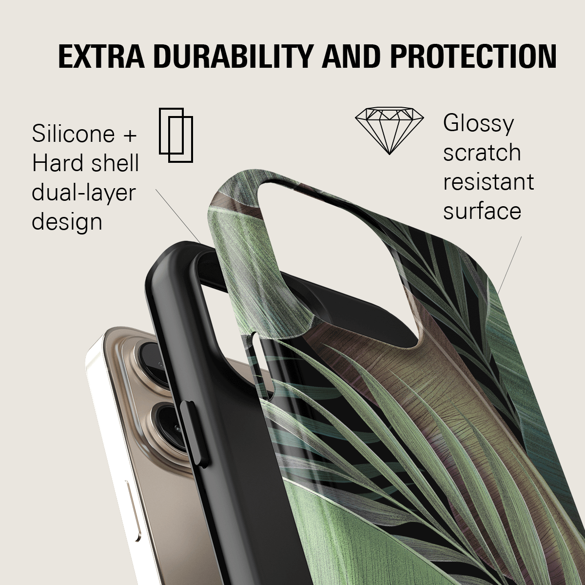 JUNGLE RHYTHM MAGSAFE PHONE CASE