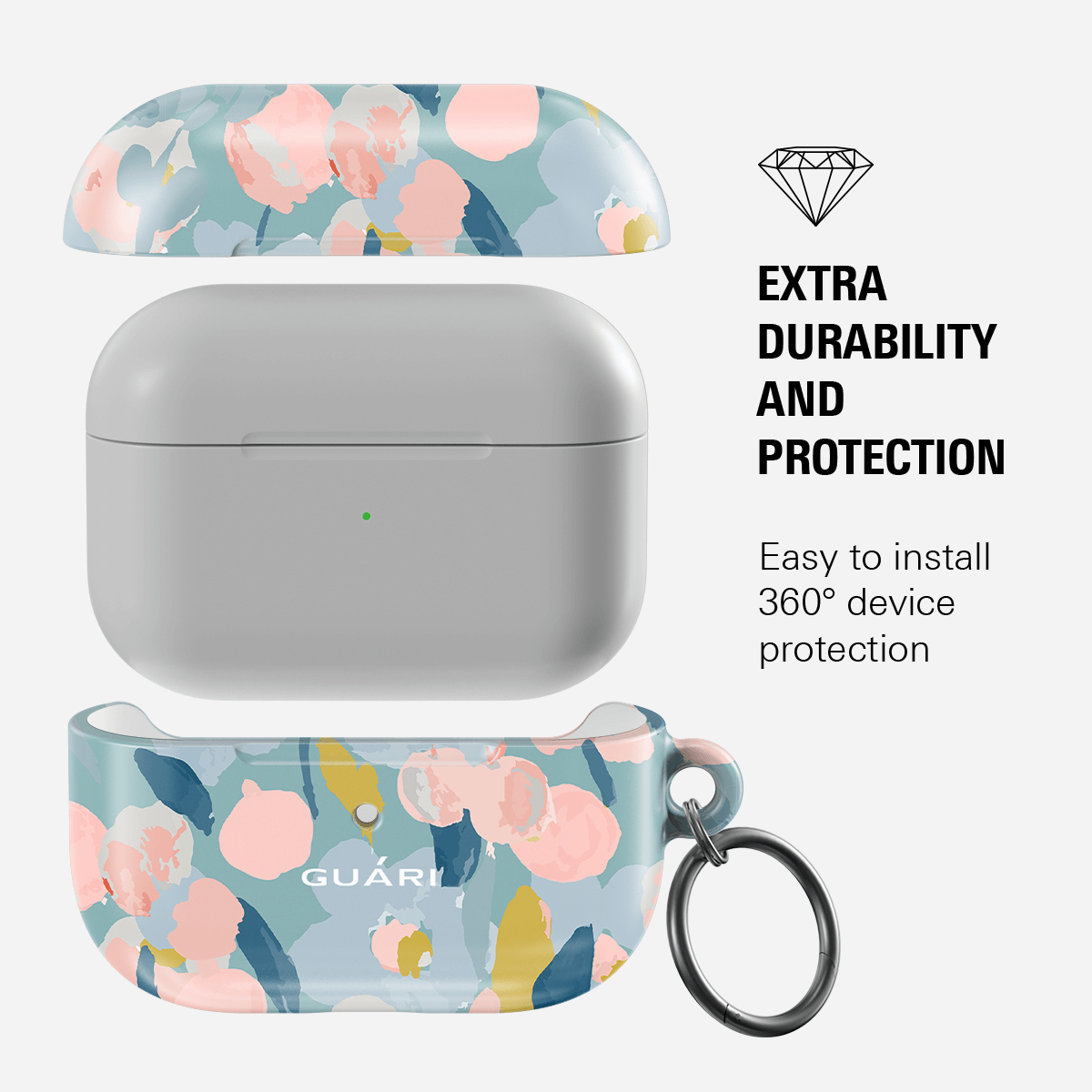 PETAL PINK AIRPODS CASE