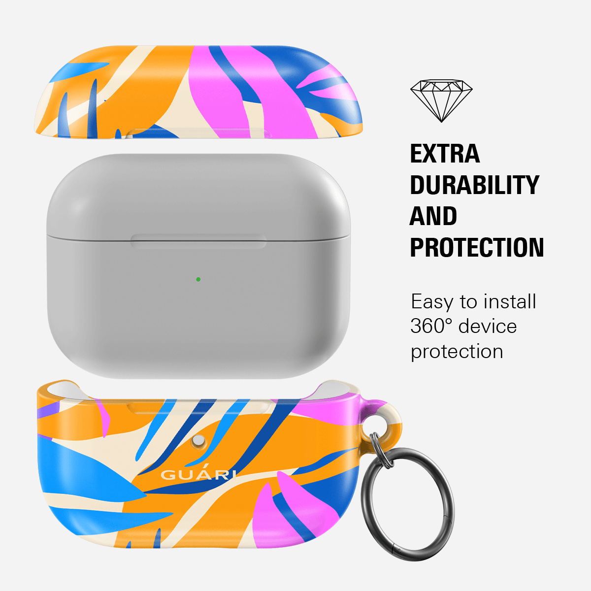 TROPICANA TWIST AIRPODS 1/2 CASE