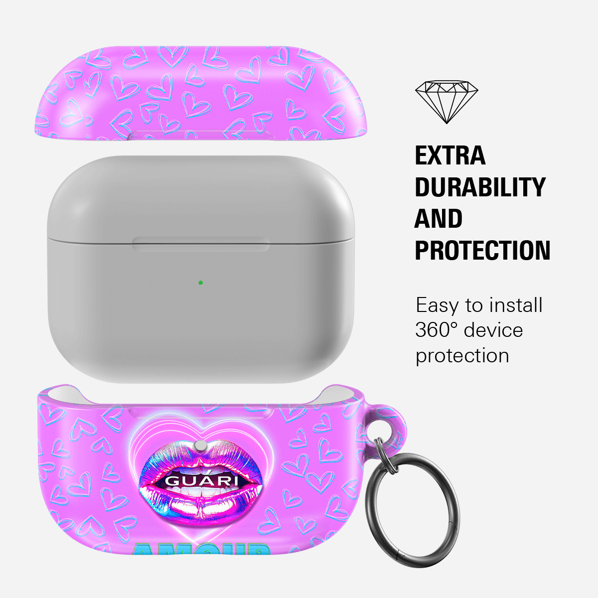 NEON PLEASURE AIRPODS CASE