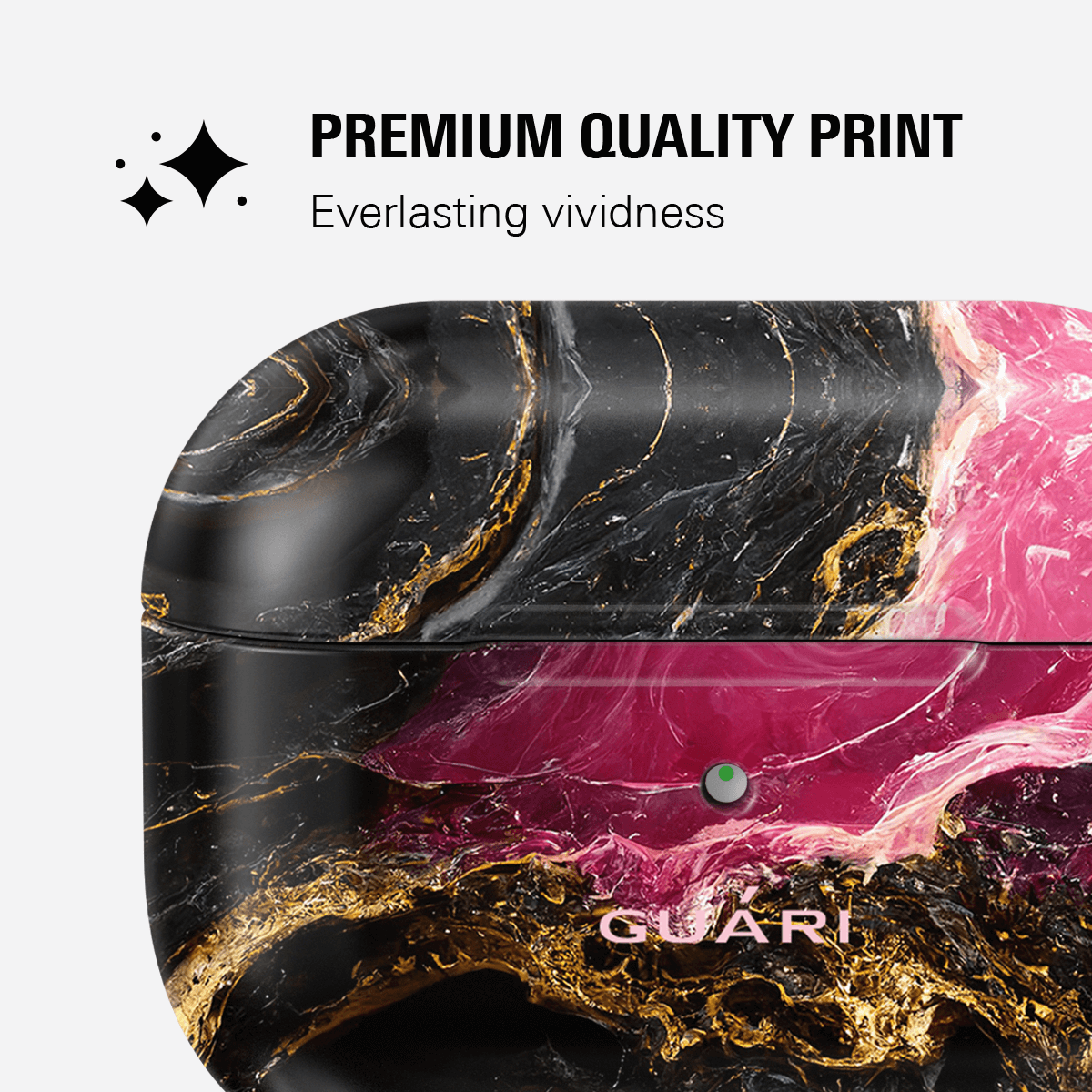 RUBY LUXE AIRPODS 1/2 CASE