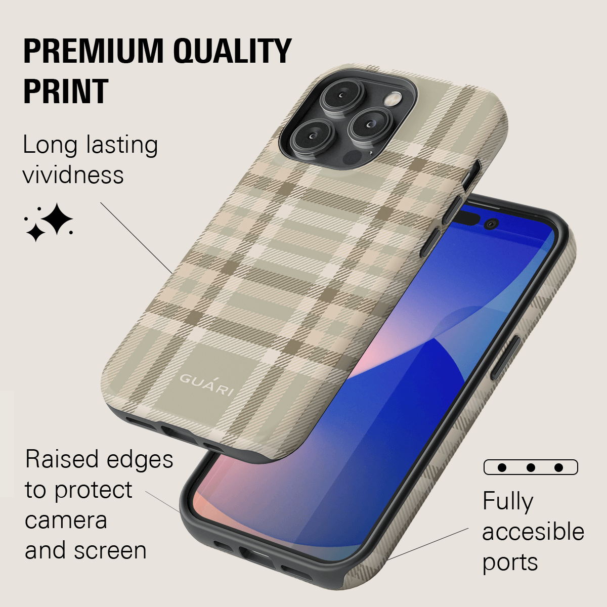 VANILLE RIVIERA MAGSAFE PHONE CASE