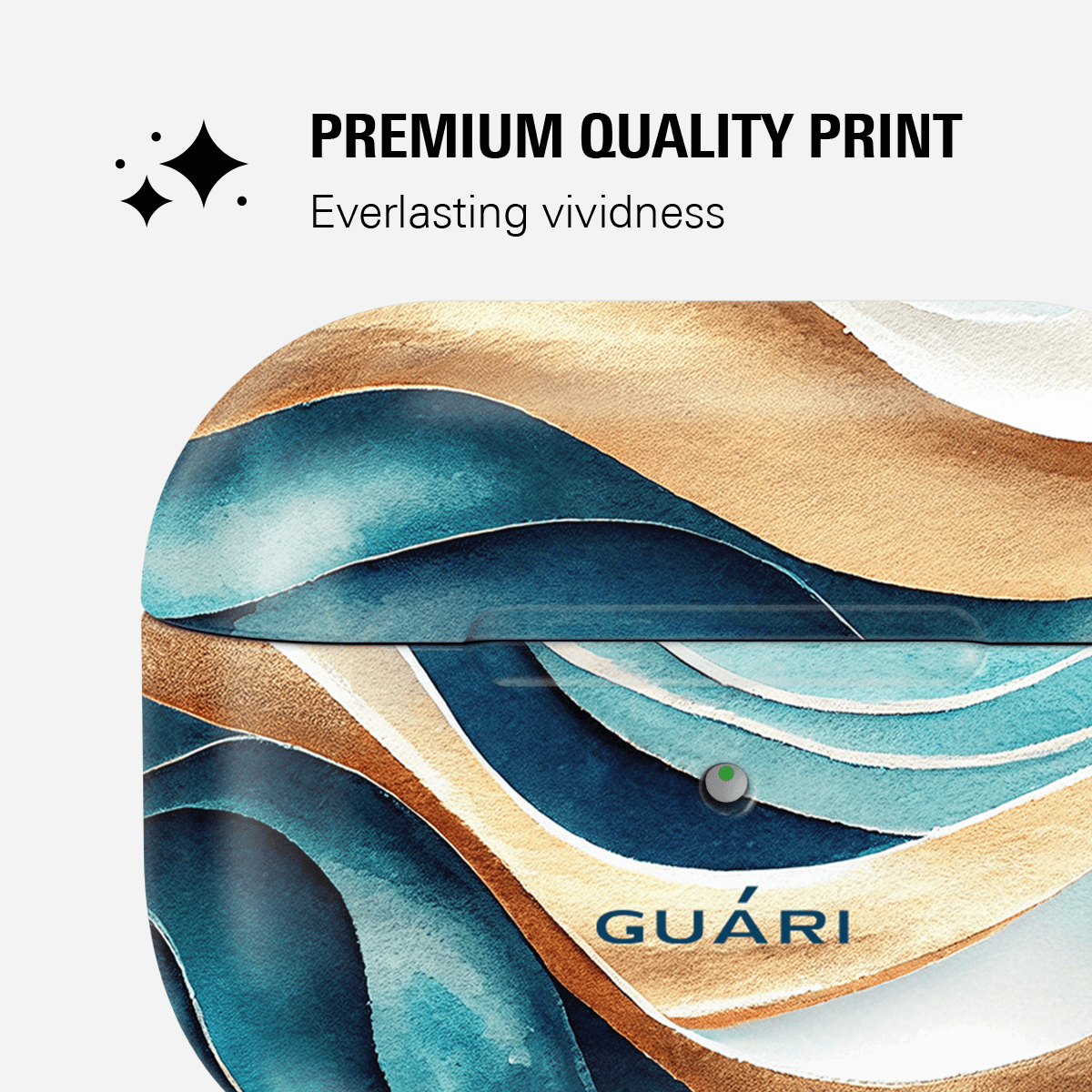 AQUA MARINE AIRPODS CASE