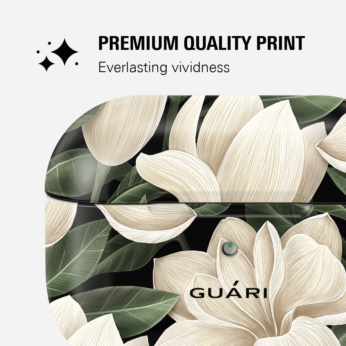 MAGNOLIA SNOWFALL AIRPODS CASE