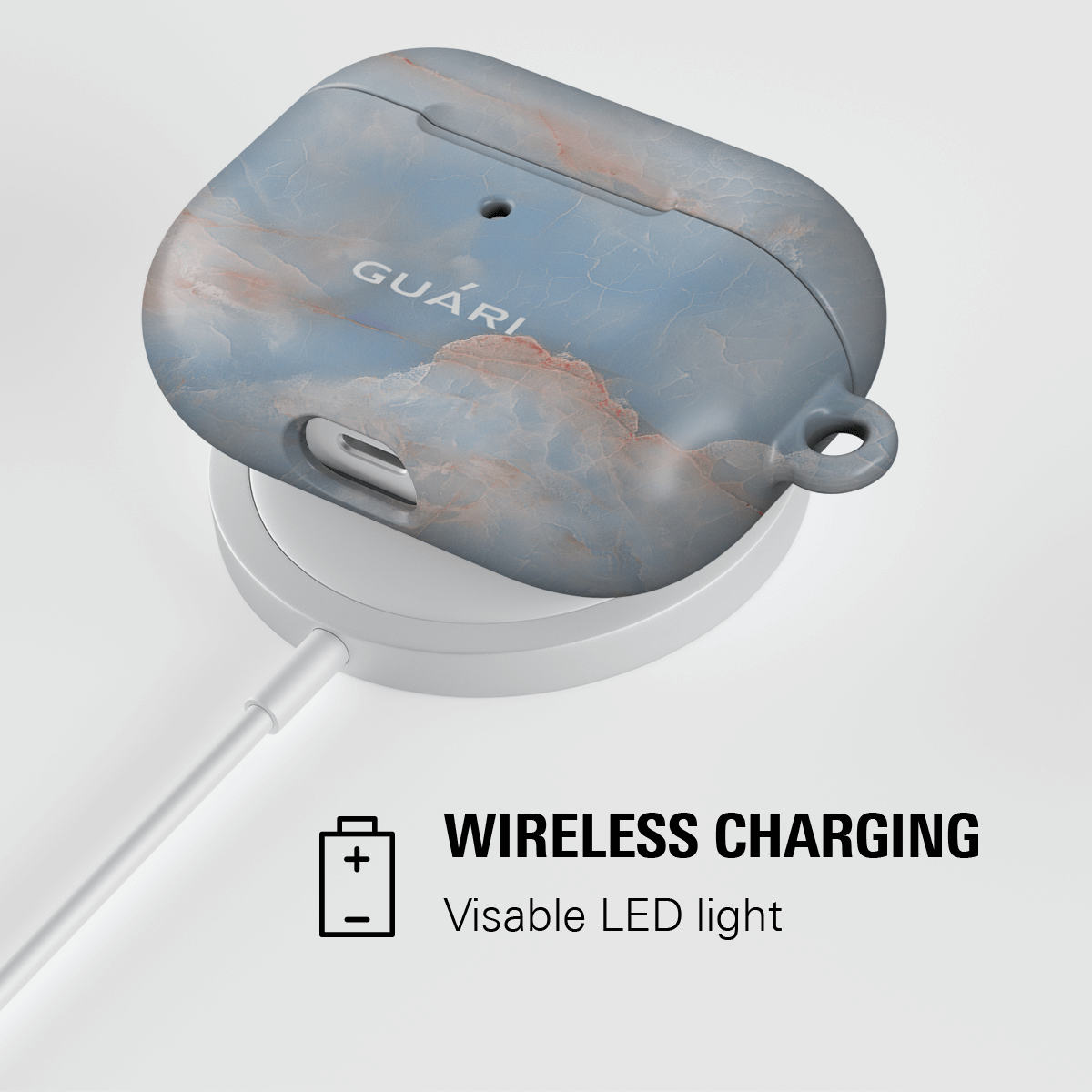 FROSTED FLAIR AIRPODS 1/2 CASE