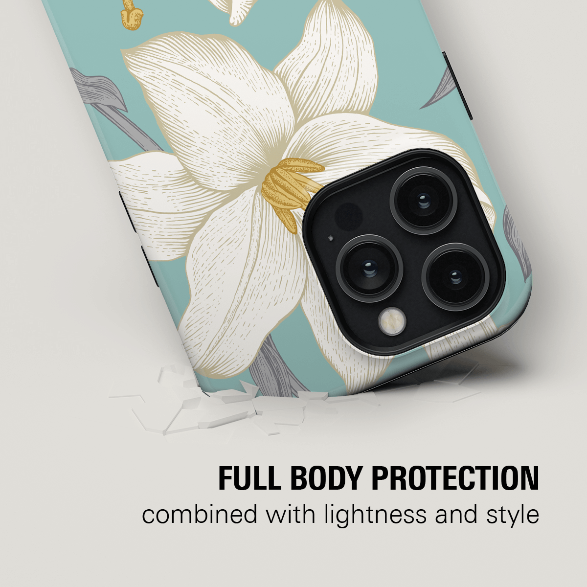 OCEAN LILY MAGSAFE PHONE CASE