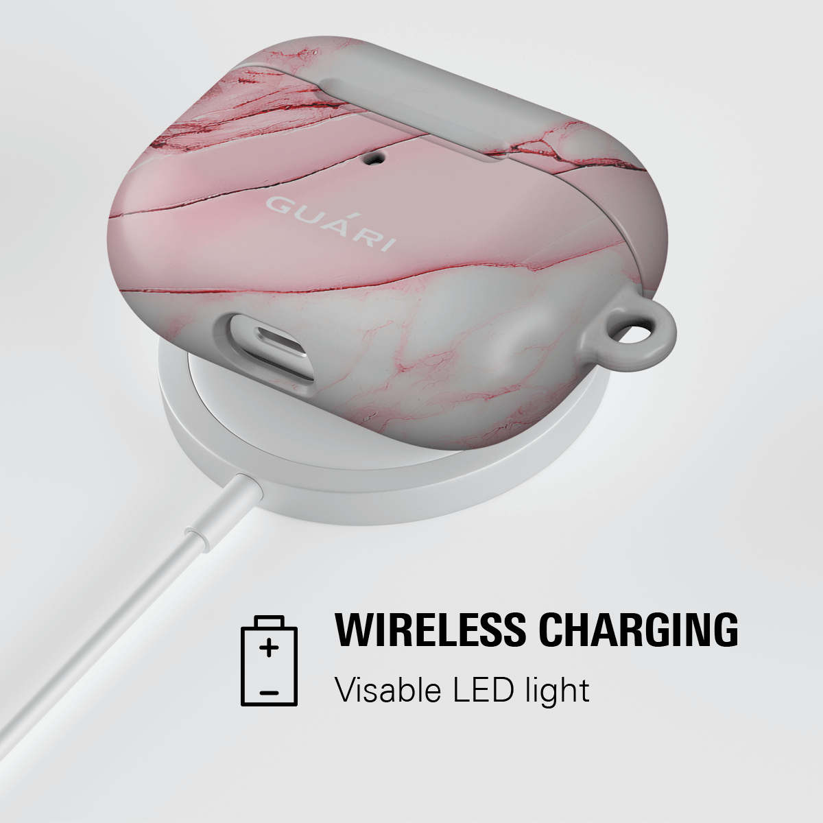 PRETTY IN PINK AIRPODS 1/2 CASE