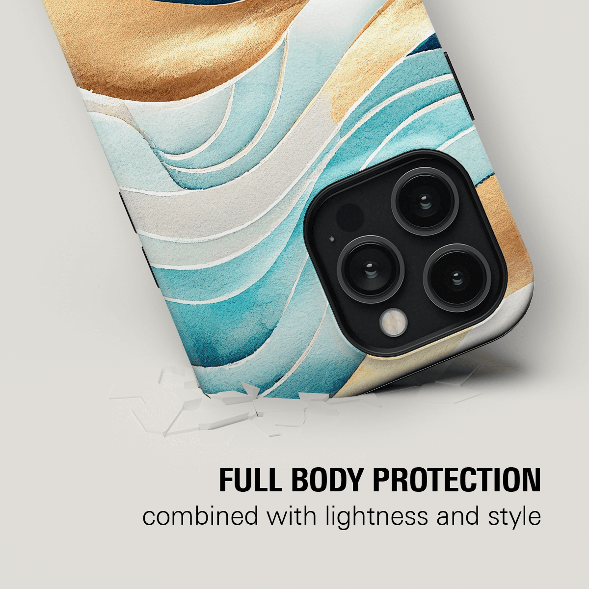 AQUA MARINE MAGSAFE PHONE CASE