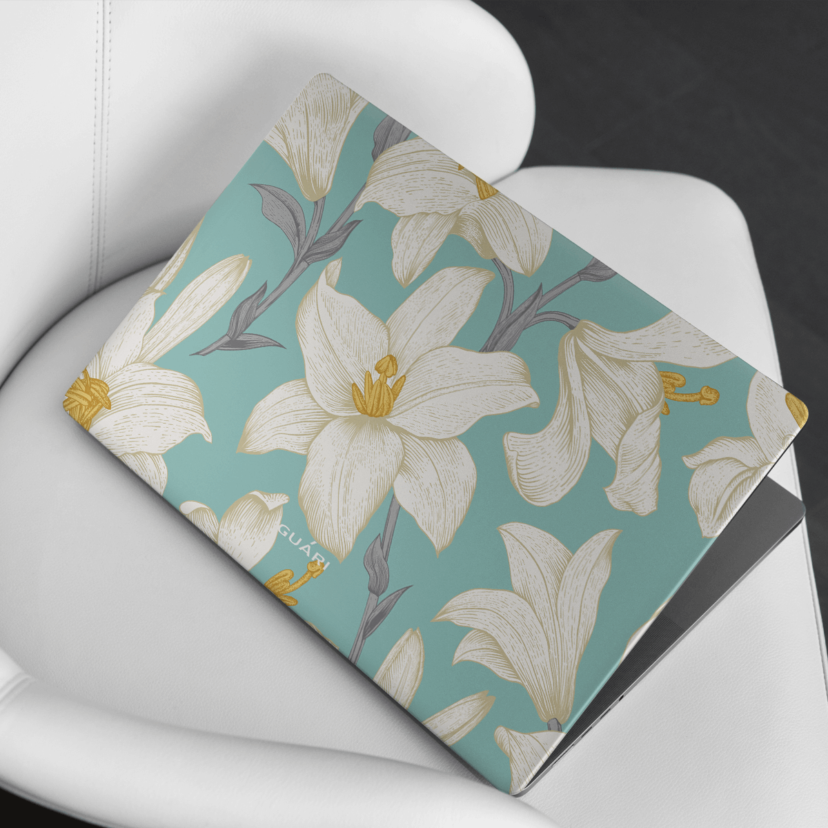 OCEAN LILY MACBOOK CASE