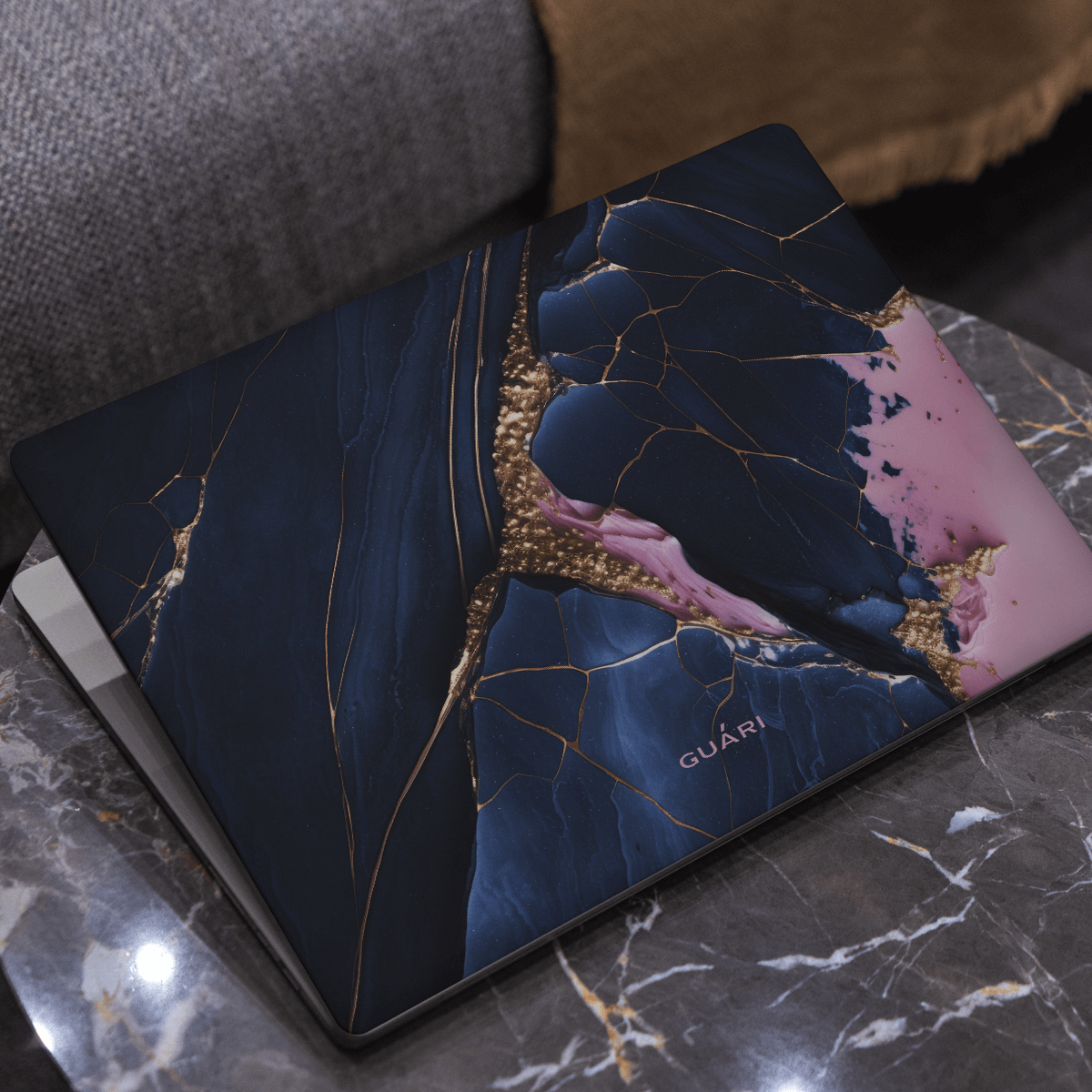 PINK CHAMPAGNE MACBOOK CASE