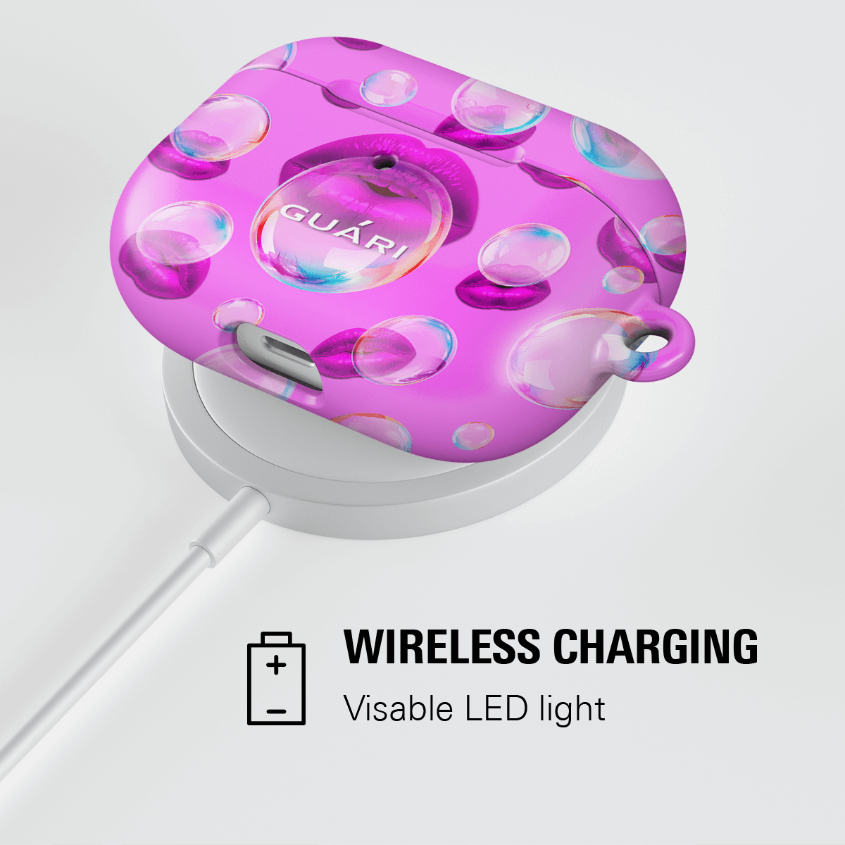 LOVE BUBBLE AIRPODS 1/2 CASE