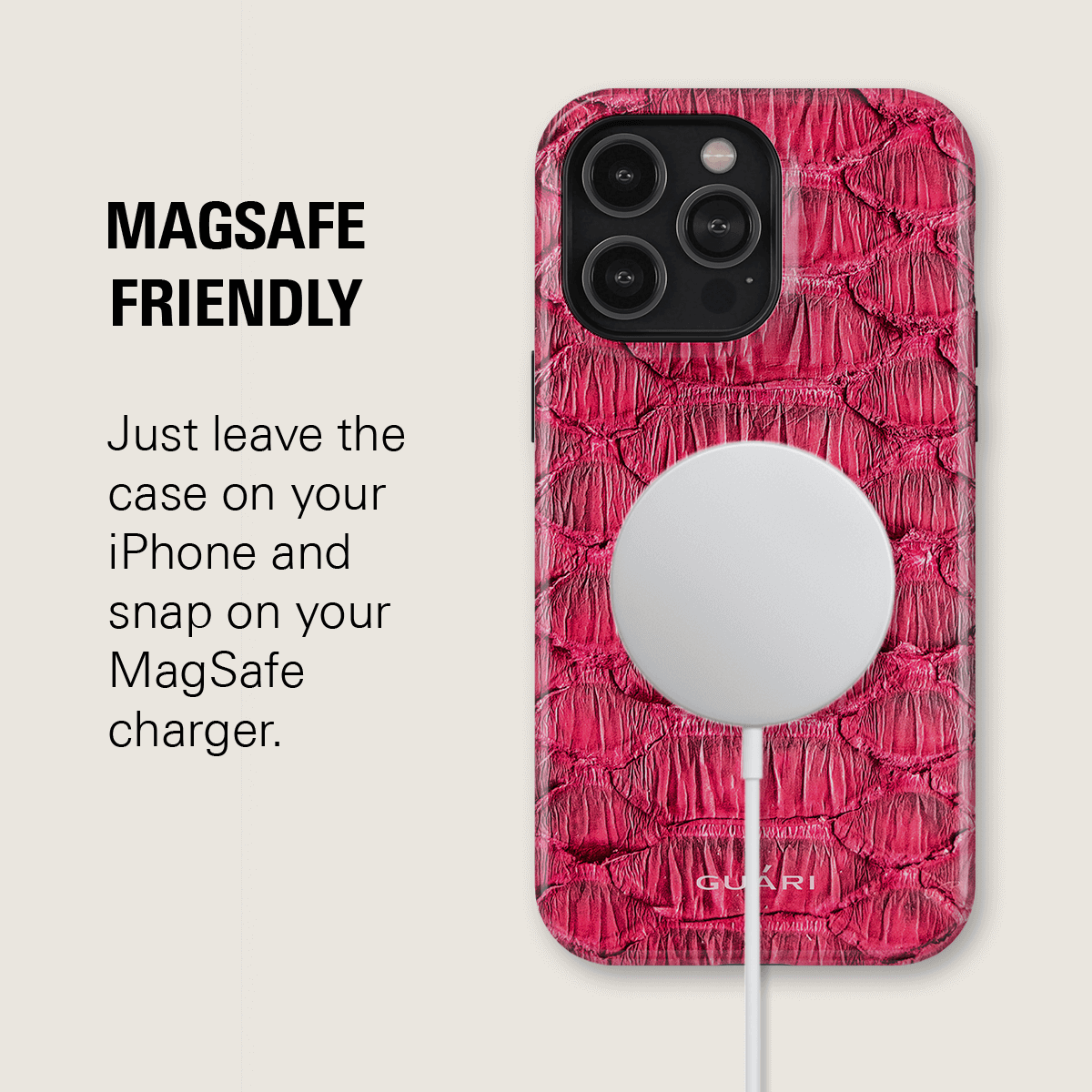 HYPNOTIC HISS MAGSAFE PHONE CASE