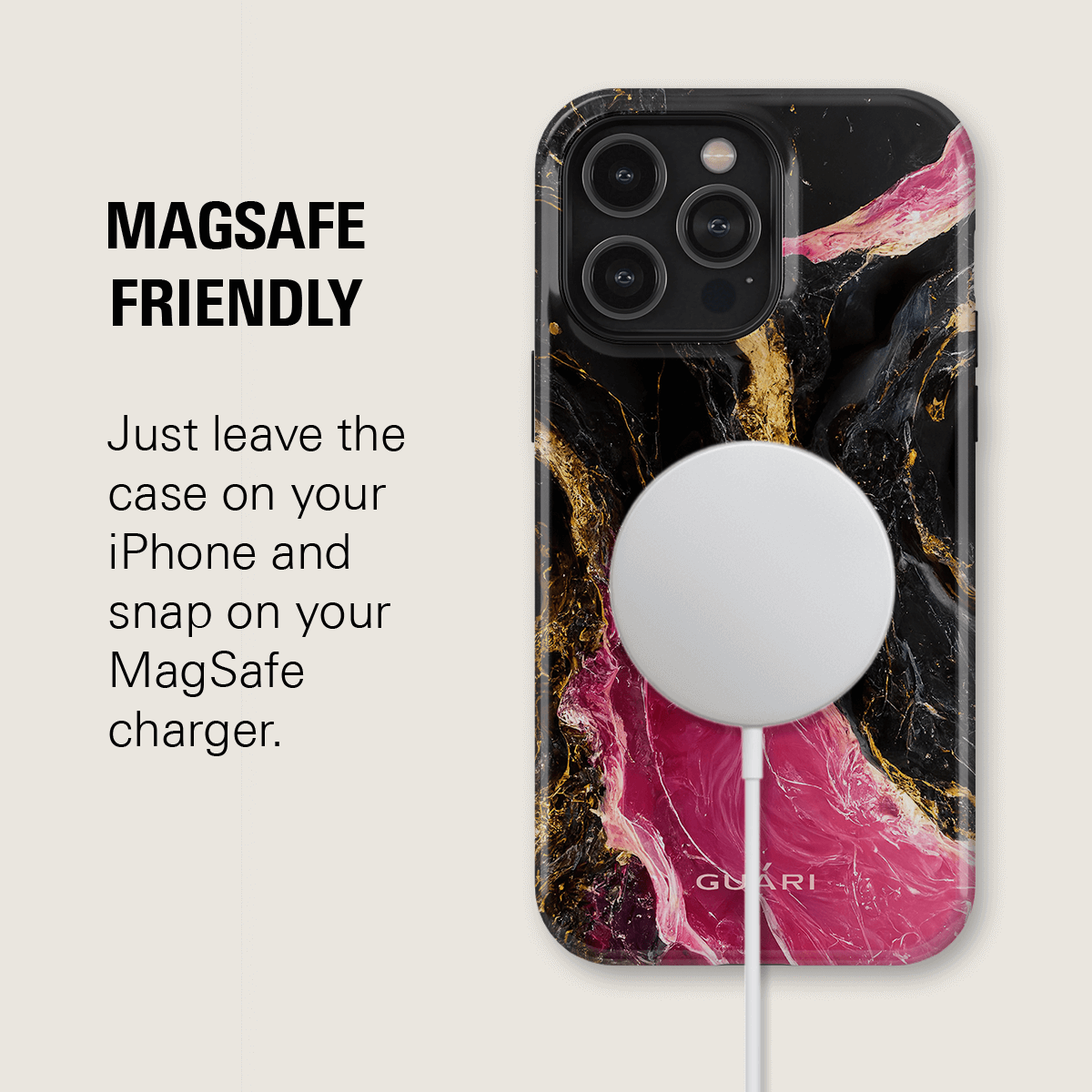 RUBY LUXE MAGSAFE PHONE CASE