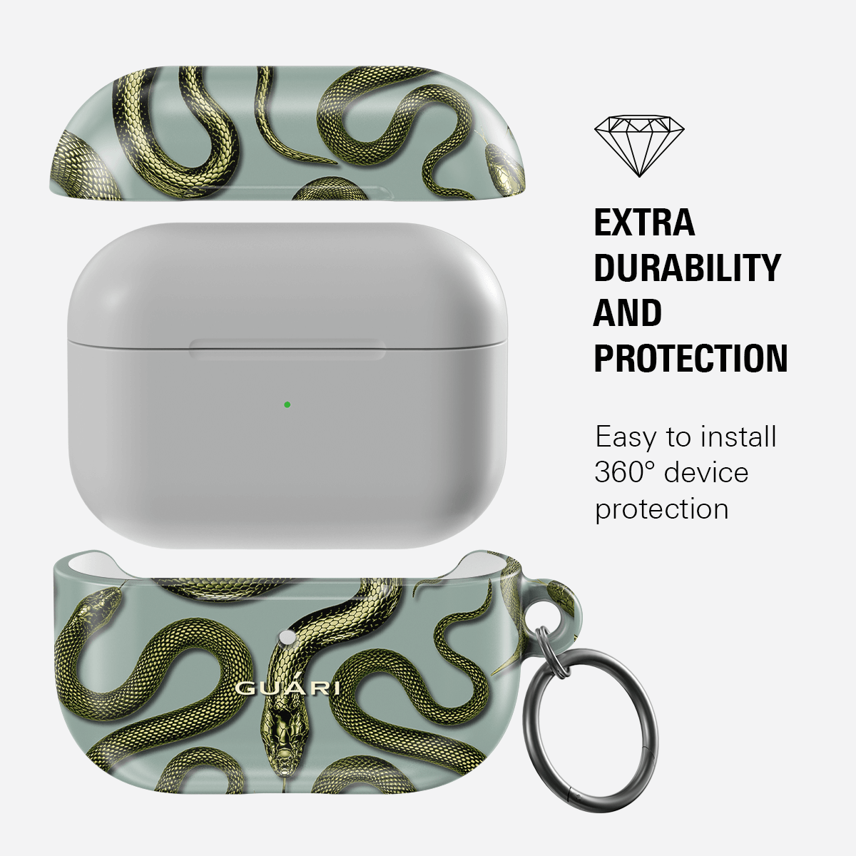 SHARP FOCUS AIRPODS 1/2 CASE