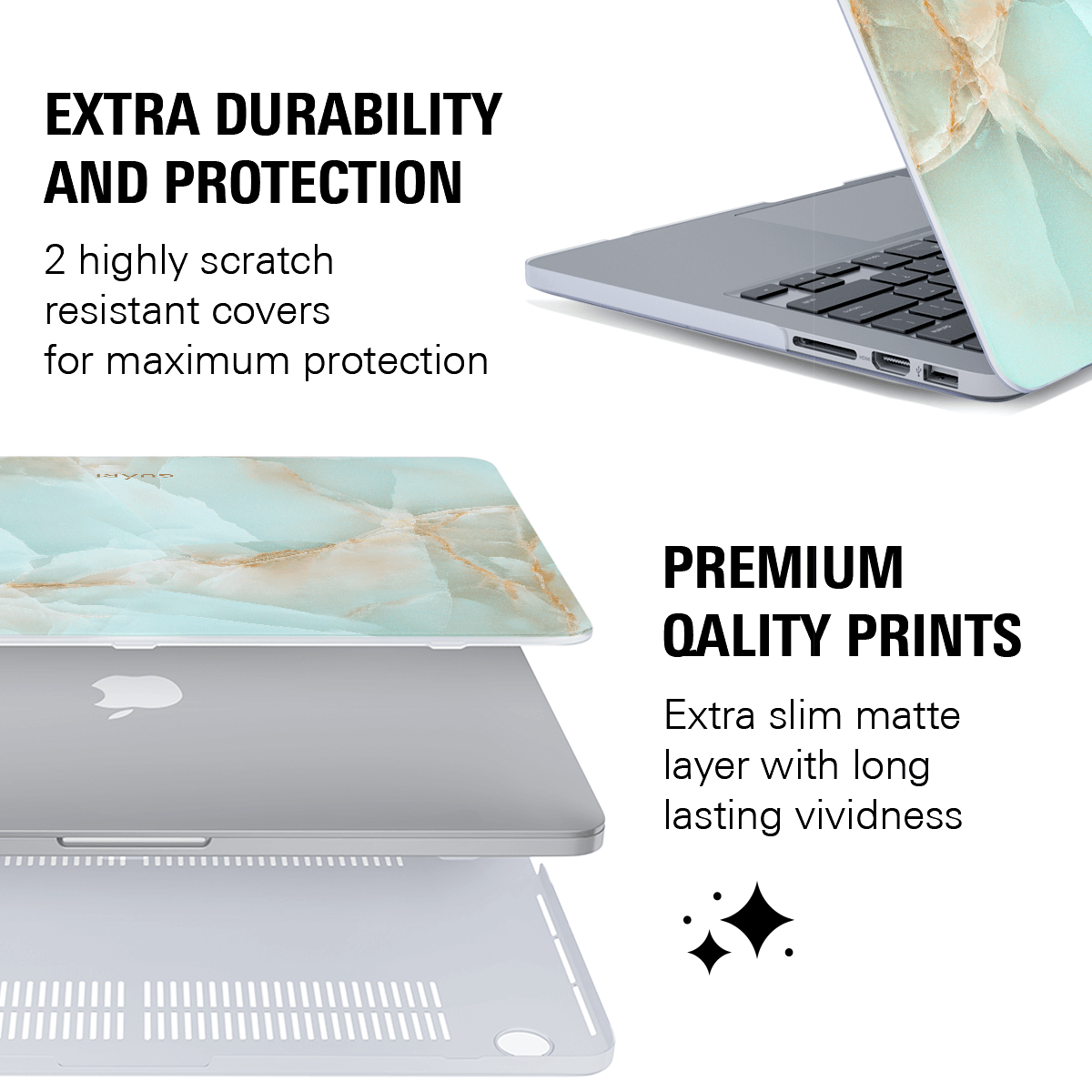 MINTED MAJESTY MACBOOK CASE