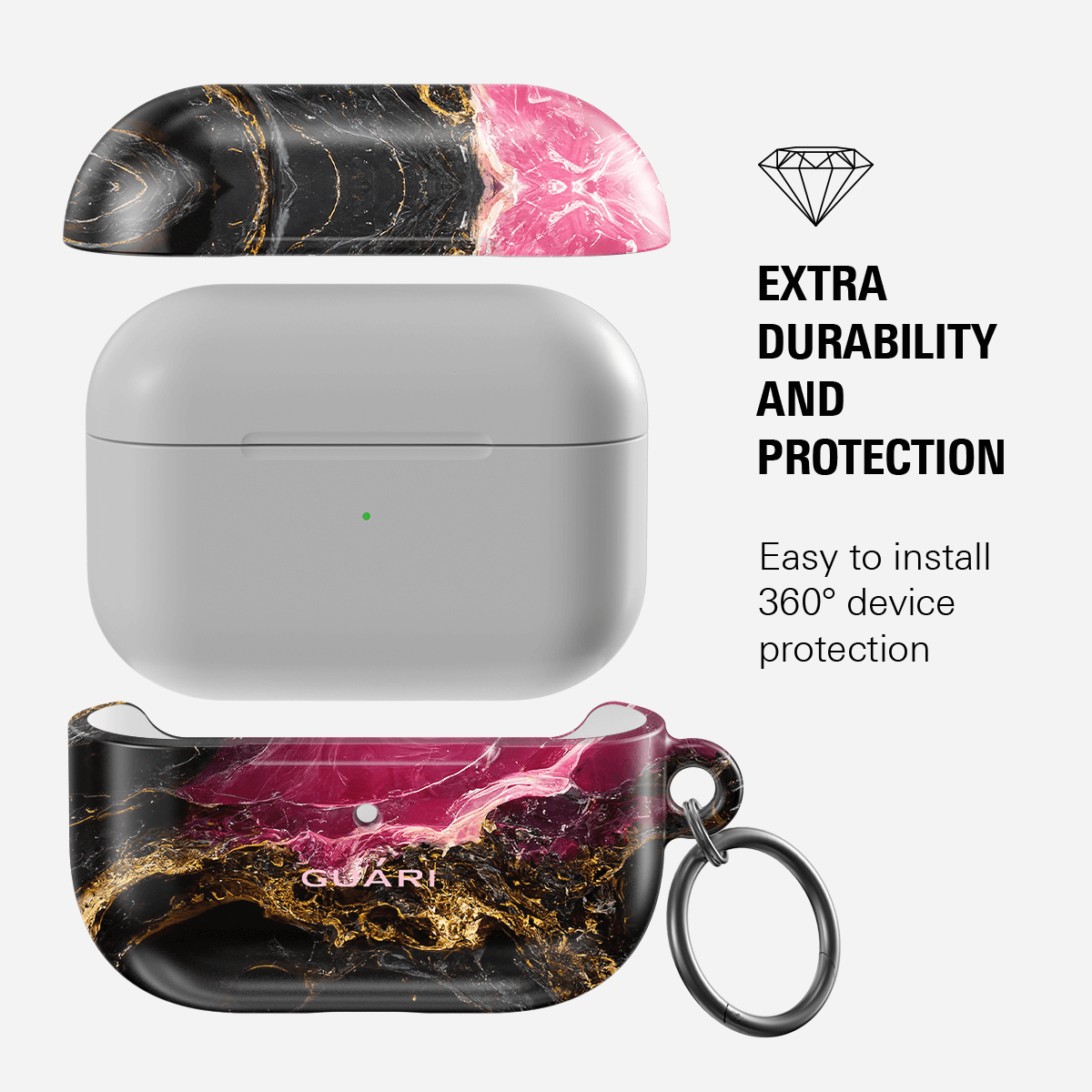 RUBY LUXE AIRPODS CASE