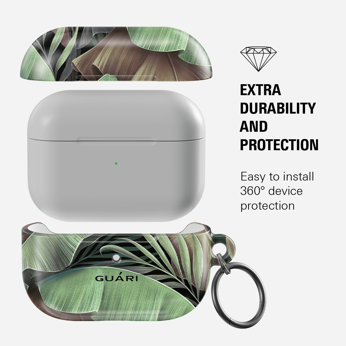 JUNGLE RHYTHM AIRPODS 1/2 CASE