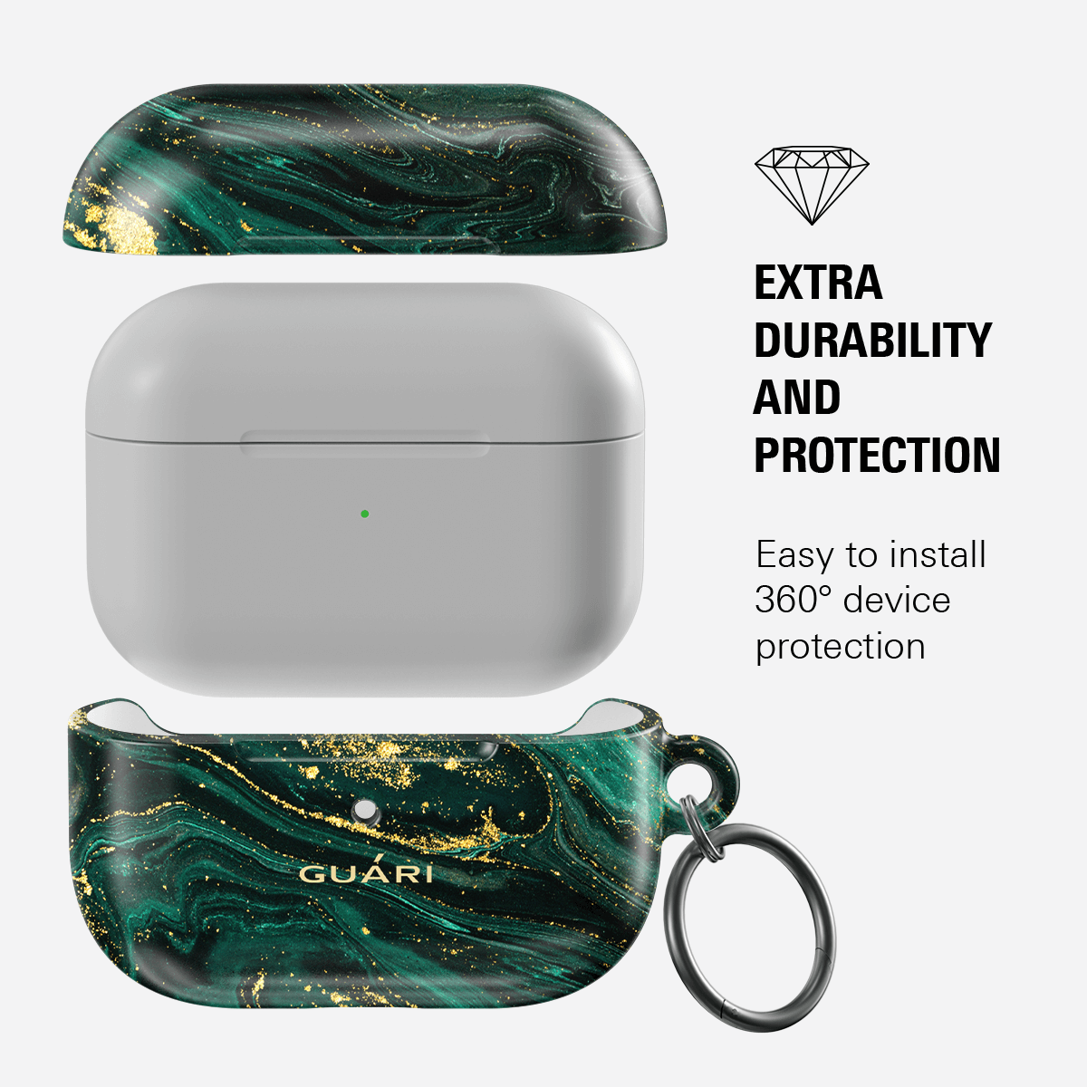 SECRET WOODS AIRPODS 1/2 CASE