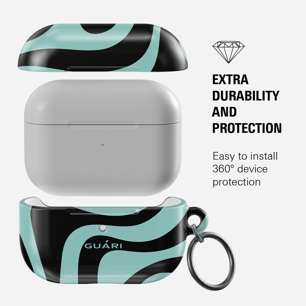 RAIN MELODY AIRPODS 1/2 CASE