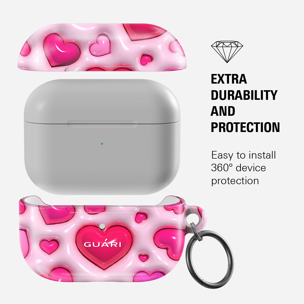 HEARTS PARTY AIRPODS CASE