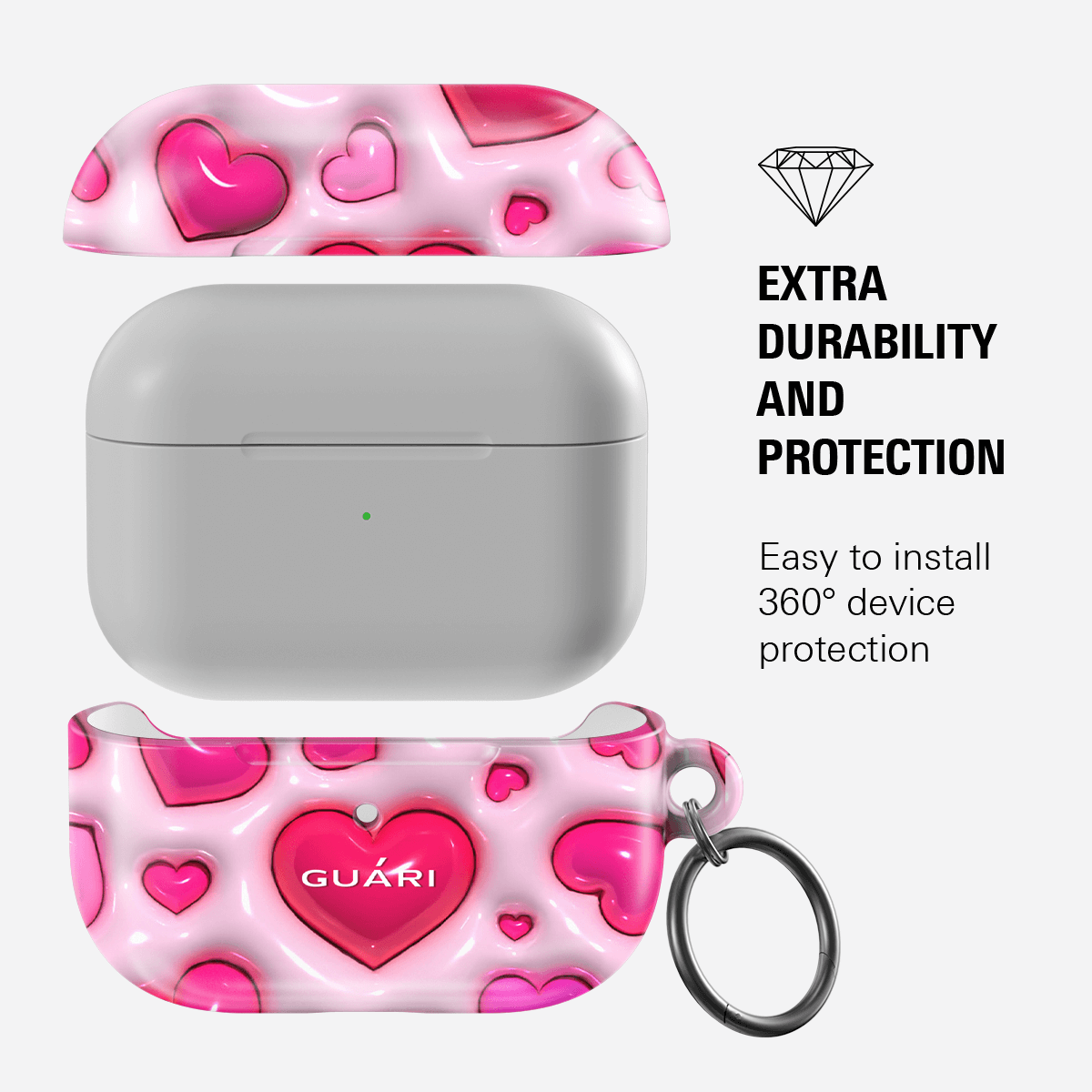 HEARTS PARTY AIRPODS 1/2 CASE