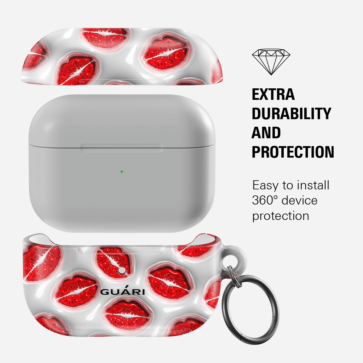 SECRET KISS AIRPODS CASE