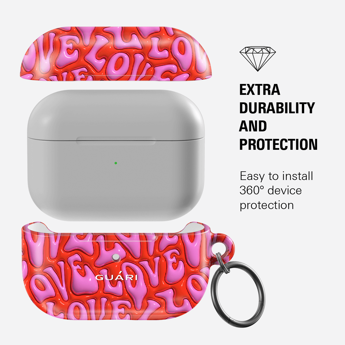 UNCONDITIONAL AIRPODS 1/2 CASE