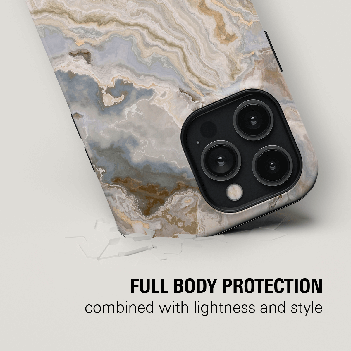 SWIRLING STONE MAGSAFE PHONE CASE