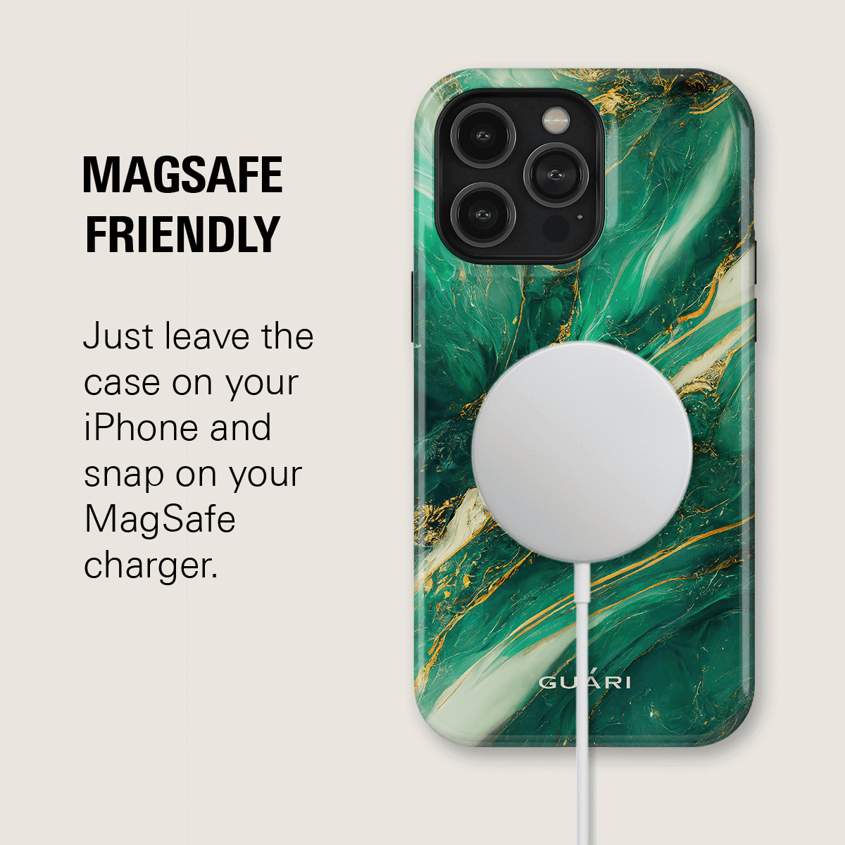 EMERALD SERENADE MAGSAFE PHONE CASE