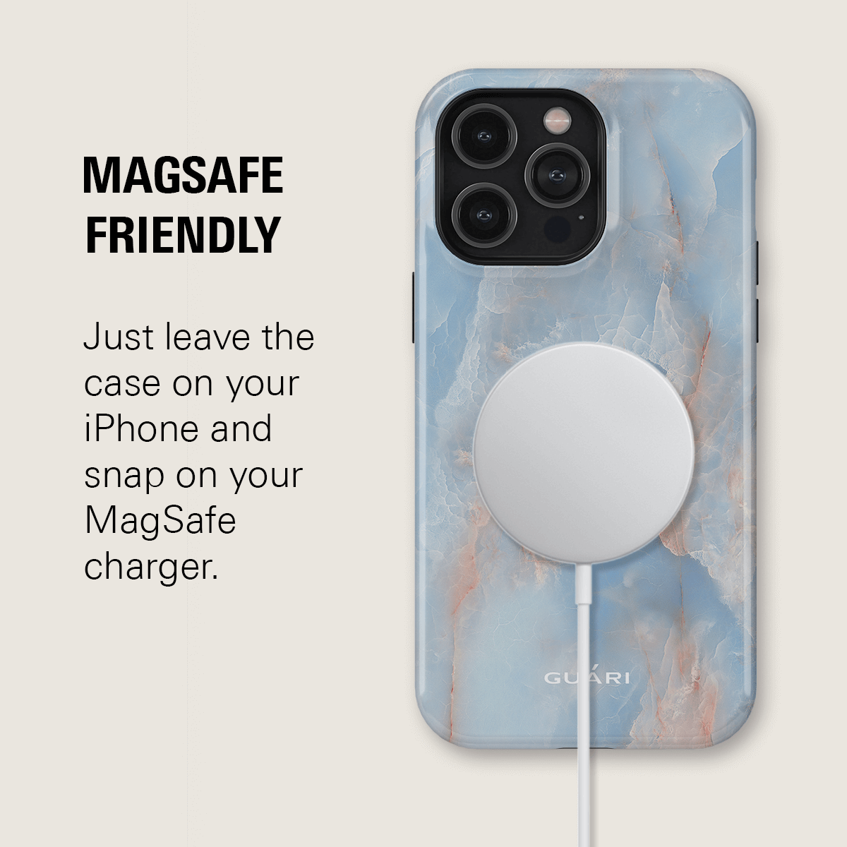 FROSTED FLAIR MAGSAFE PHONE CASE