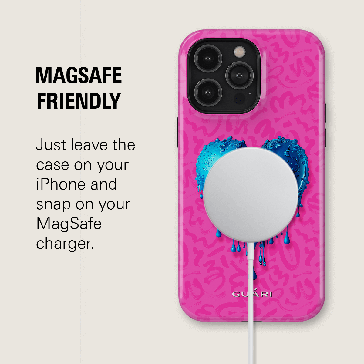 LOVE DROPS MAGSAFE PHONE CASE