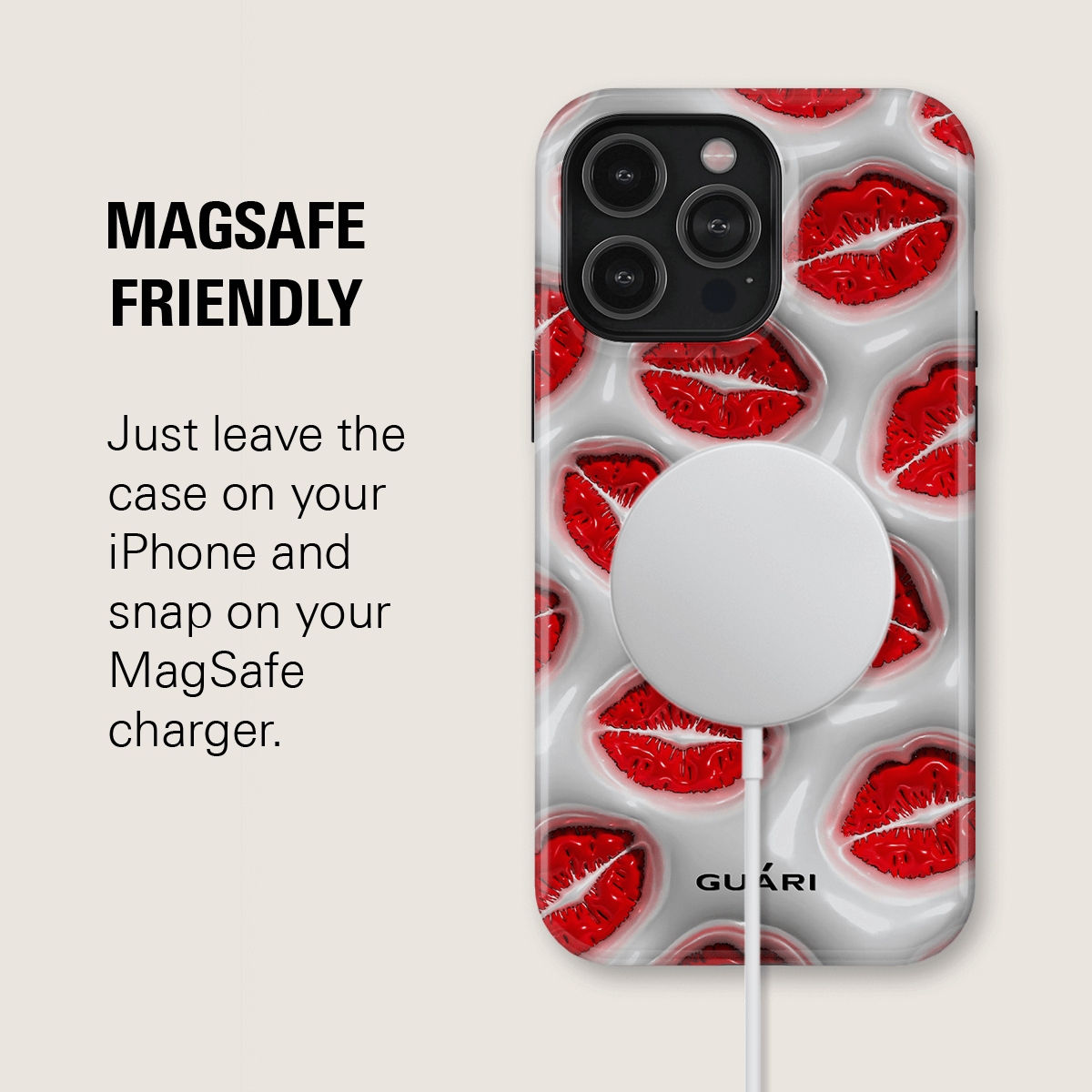 SECRET KISS MAGSAFE PHONE CASE