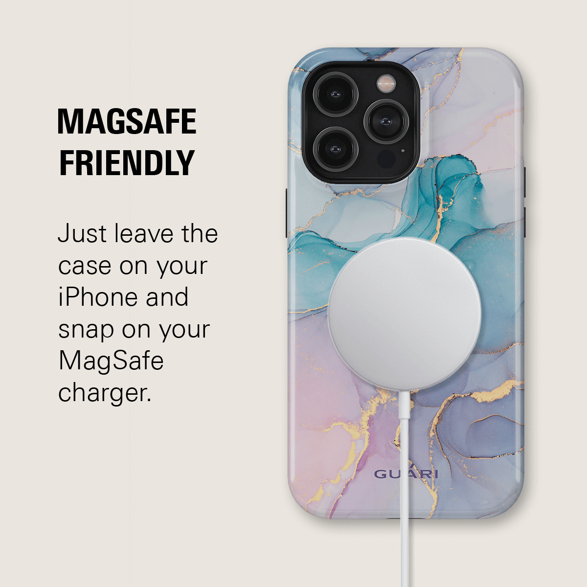 LOVE FIREWORKS MAGSAFE PHONE CASE